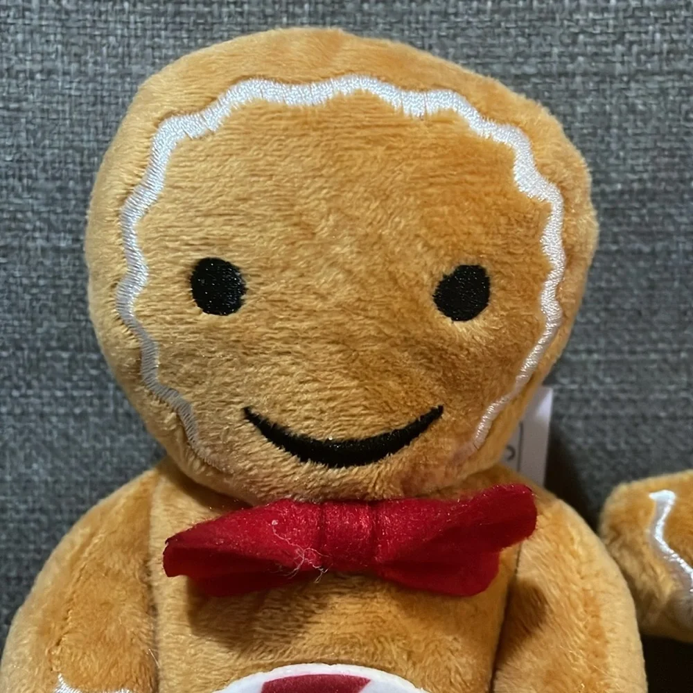 Target Bullseye Playground Gingerbread Boy and Girl Set 8” Plush
